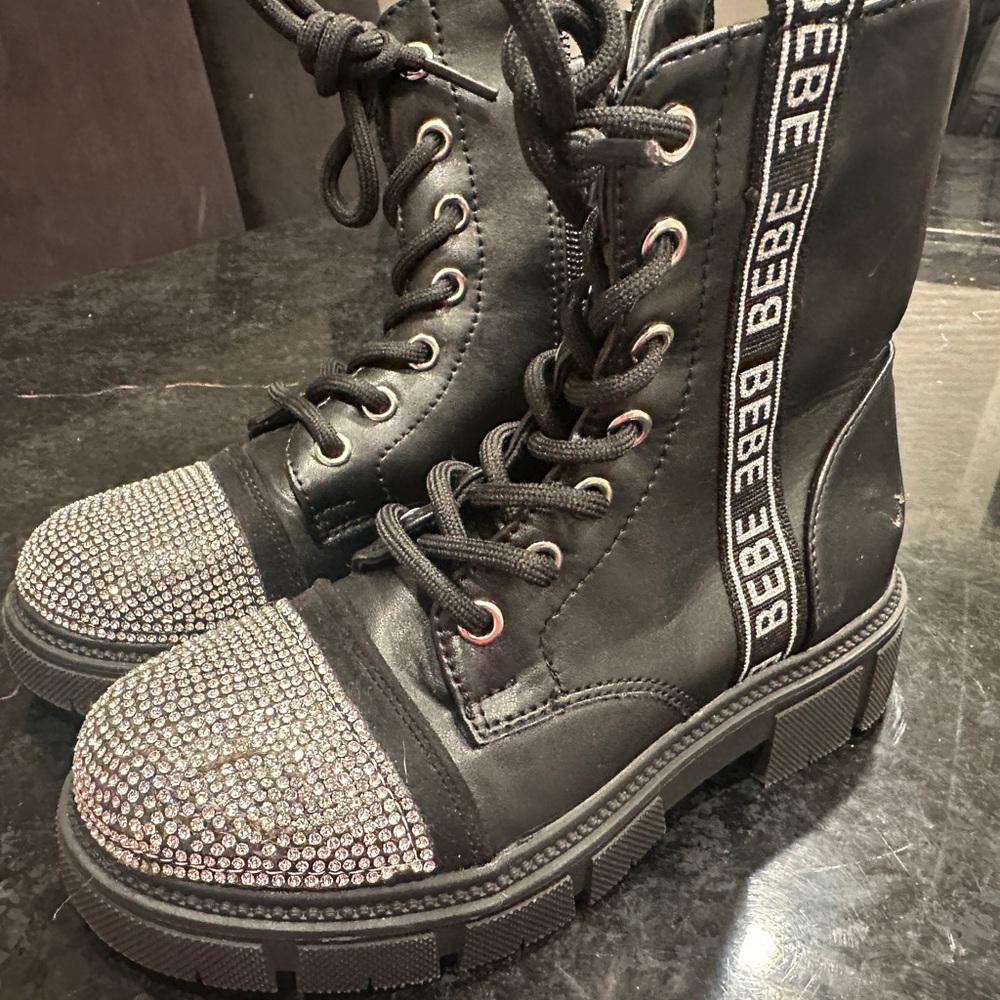Bebe Little girl boots size 12